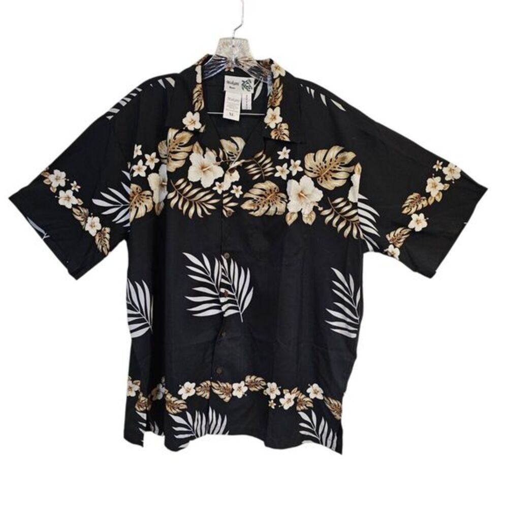 Makani Hawaii Shirt Medium Islands Hawaiian Aloha Short Sleeve Men’s‎ Size XL